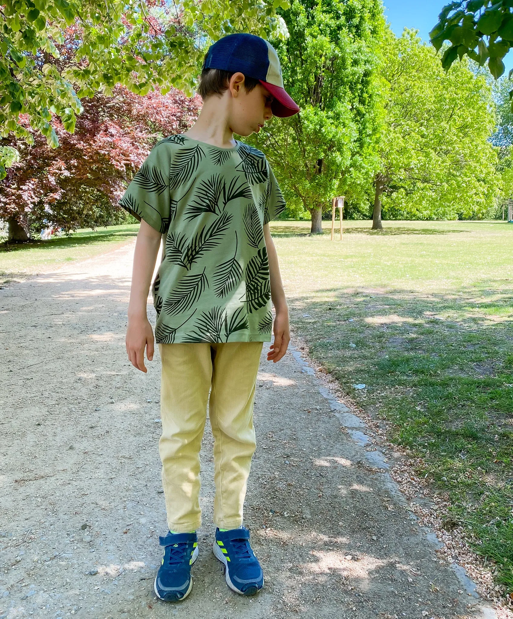 Boyfriend t-shirt pattern