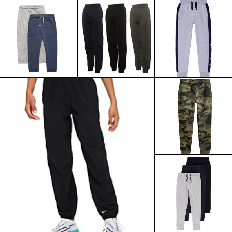 Boys Jogger Pants Assortment, Wholesale Bundle Of 36