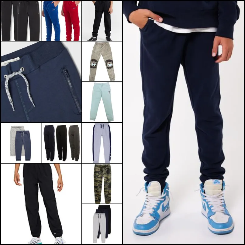 Boys Jogger Pants Assortment, Wholesale Bundle Of 36