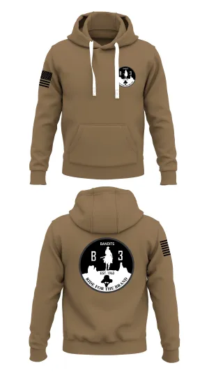 Bravo Company Store 3  Core Men's Hooded Performance Sweatshirt - 95629810249