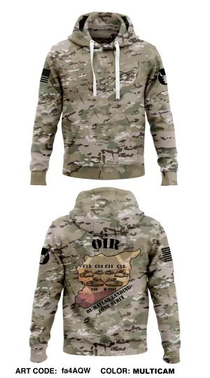 C Co. 1 BN 194 AR Crew Store 1  Core Men's Hooded Performance Sweatshirt - fa4AQW