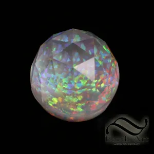 Candy Cut Galaxy Gumdrop Opal - Fire and Snow