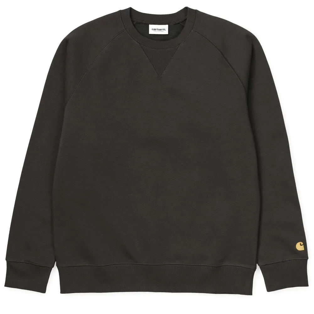 Carhartt Chase Sweatshirt  - Cypress/Gold