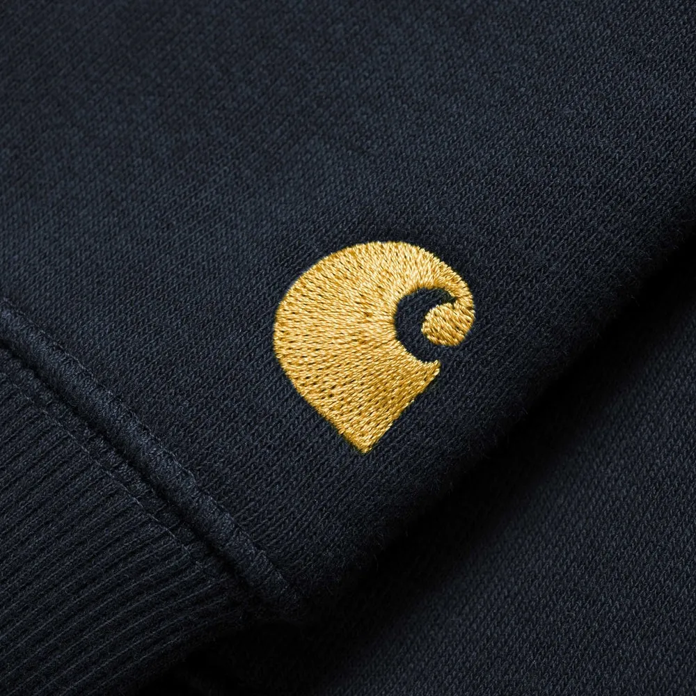 Carhartt Chase Sweatshirt  - Dark Navy/Gold