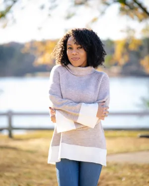 Carolyn Two-Toned Sweater