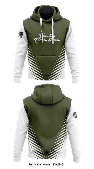 Cavorting Cranes Press Store 1  Core Men's Hooded Performance Sweatshirt - EyAM4G