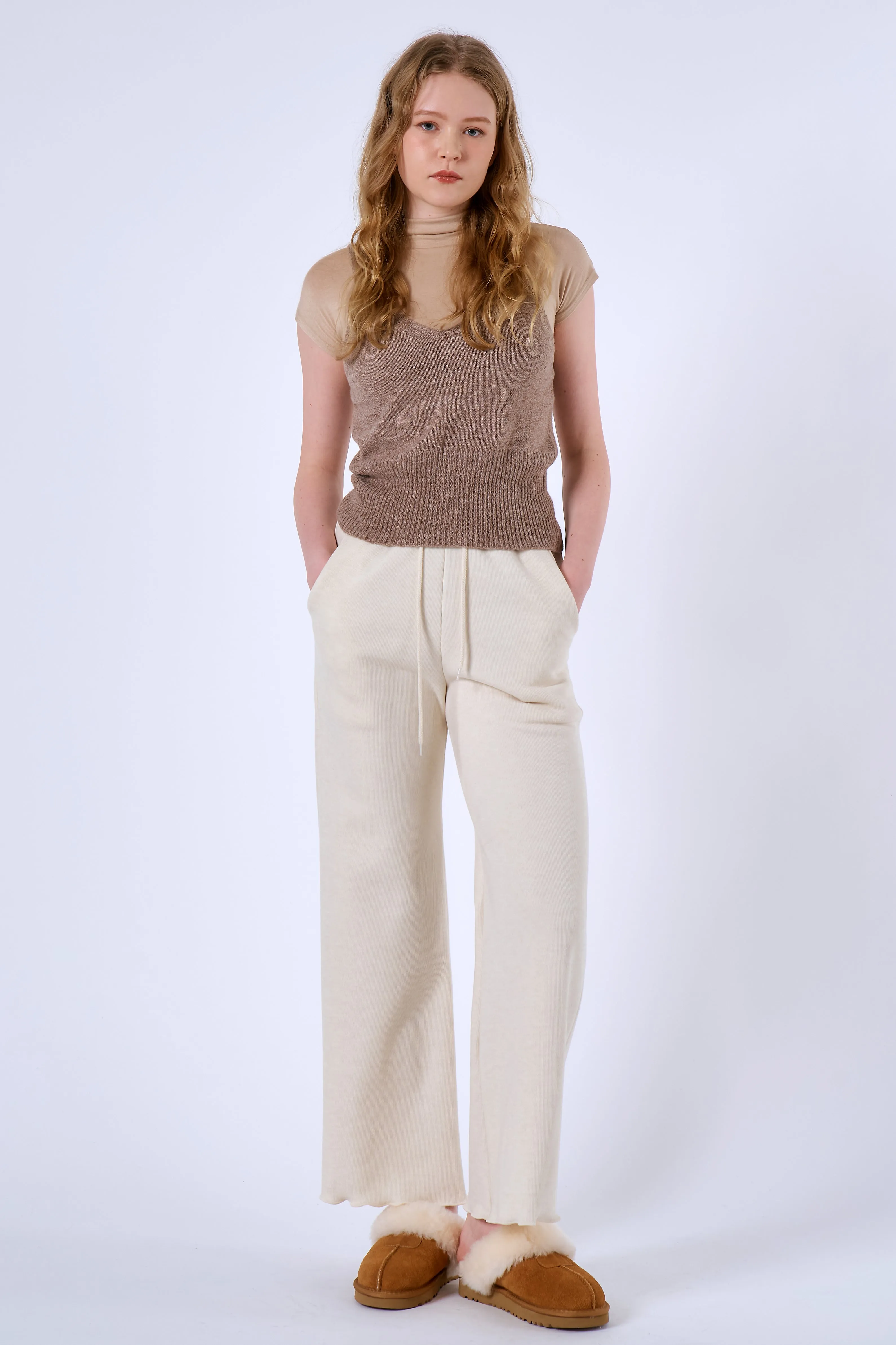 Chantal Oversized Knitted Top and Cardi Set