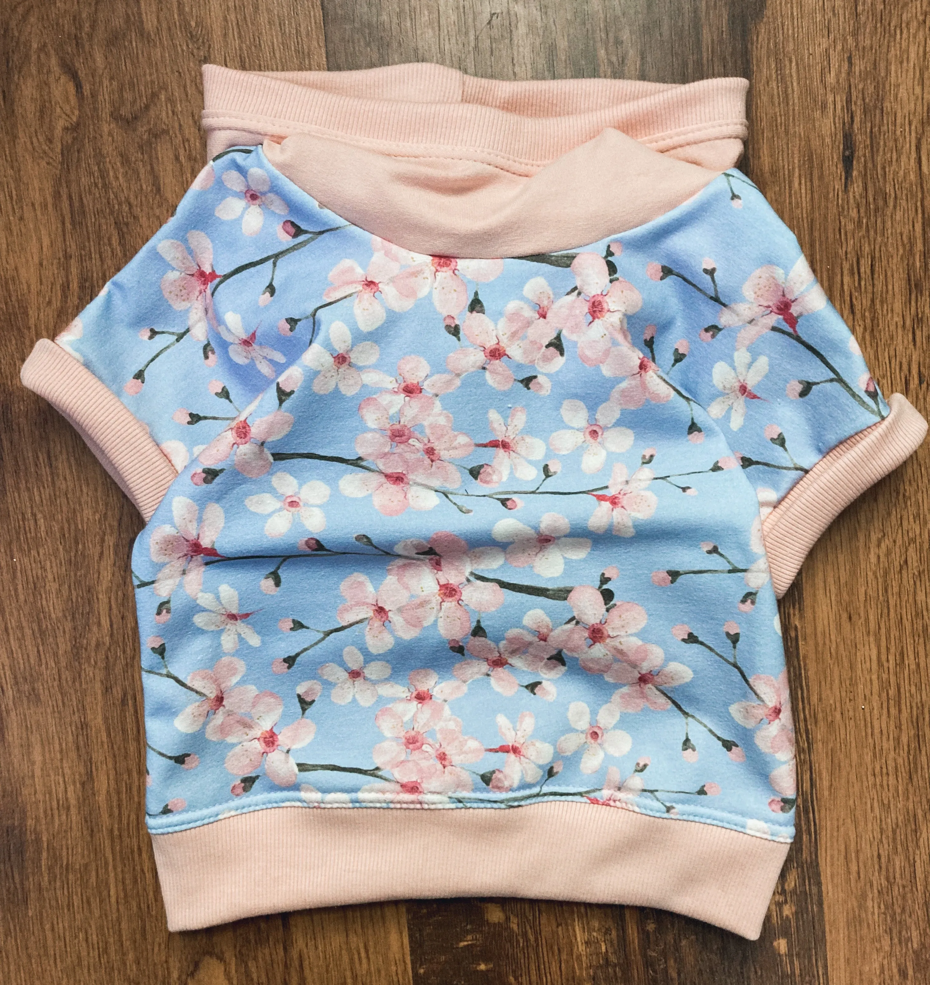 Cherry Blossom Hooded Pullover