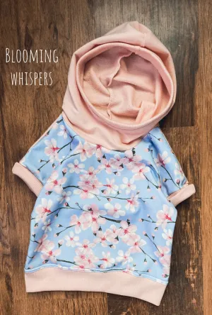 Cherry Blossom Hooded Pullover