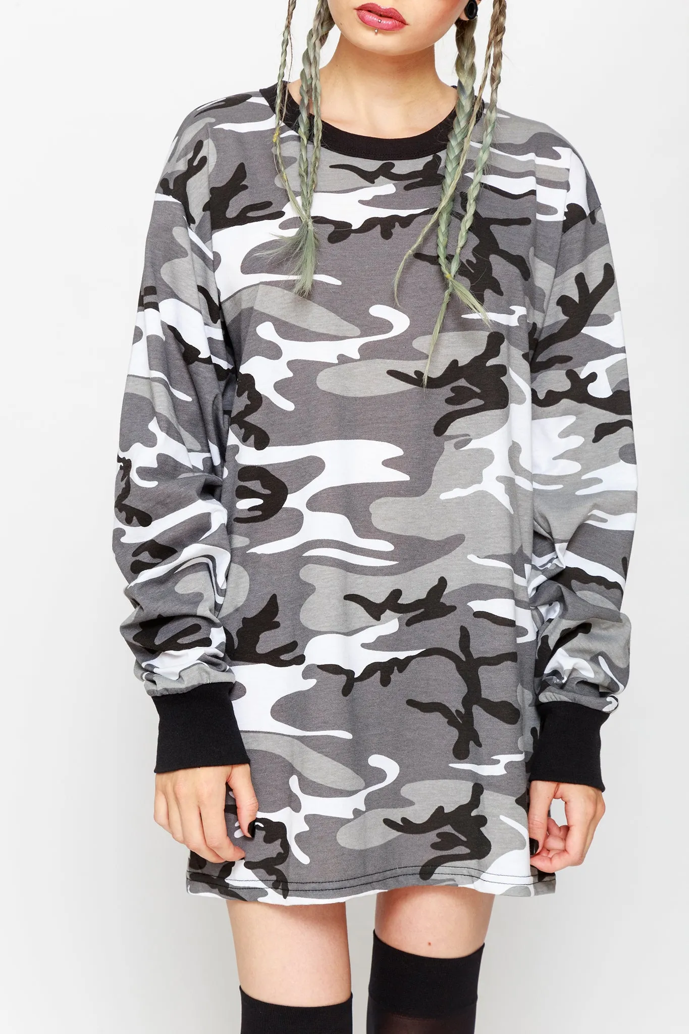 City Camo Longsleeve Tee