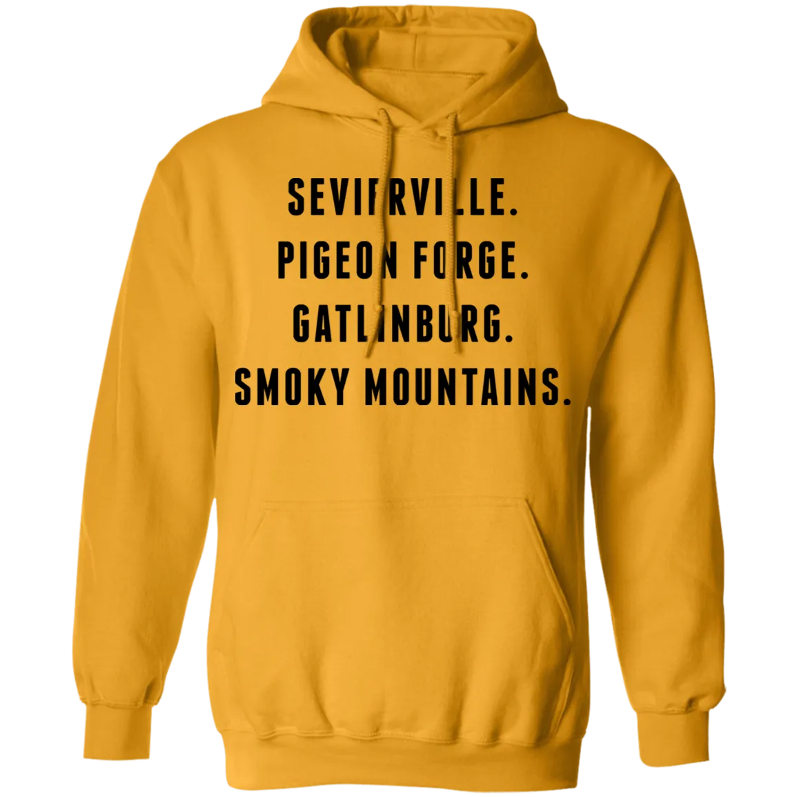 City Names (Black) - Pullover Hoodie