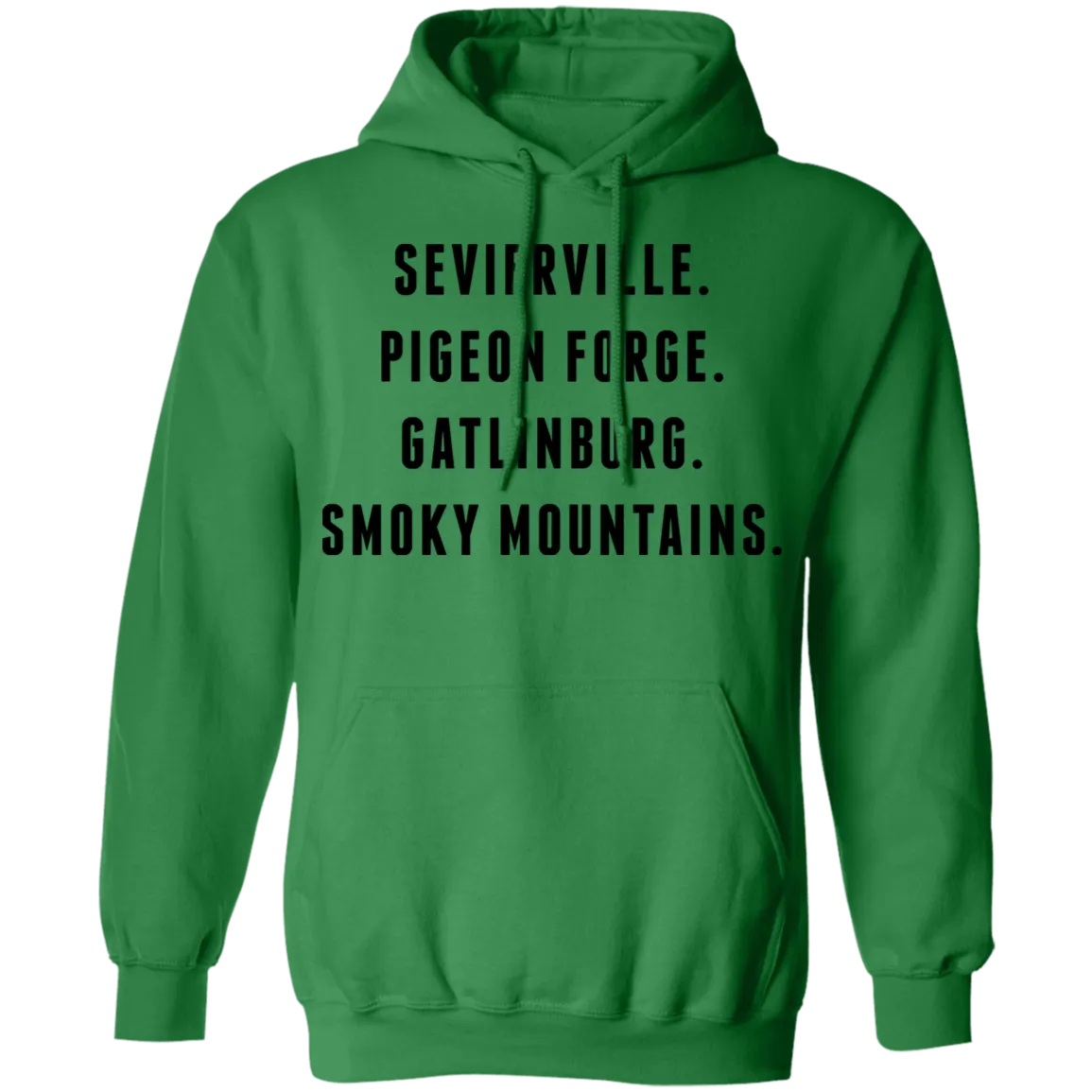 City Names (Black) - Pullover Hoodie