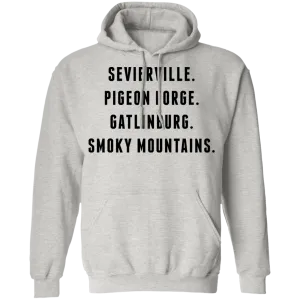 City Names (Black) - Pullover Hoodie