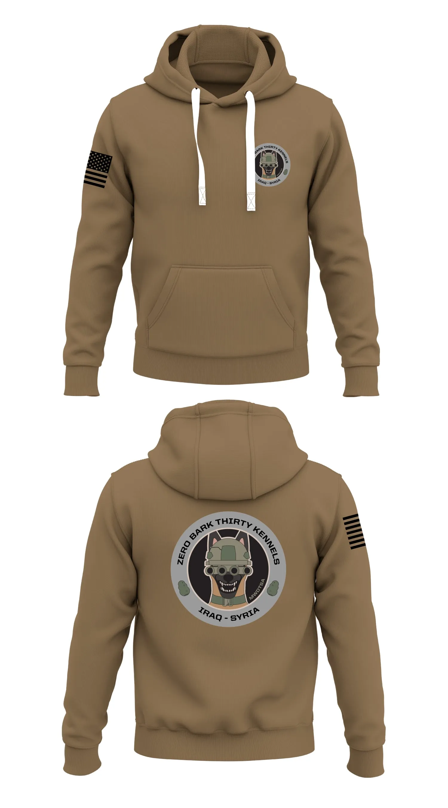 CJTF - K9 Store 1  Core Men's Hooded Performance Sweatshirt - 78368274398