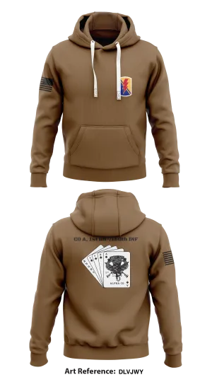 CO A, 1st BN-/16th INF Store 1  Core Men's Hooded Performance Sweatshirt - dLVJWy