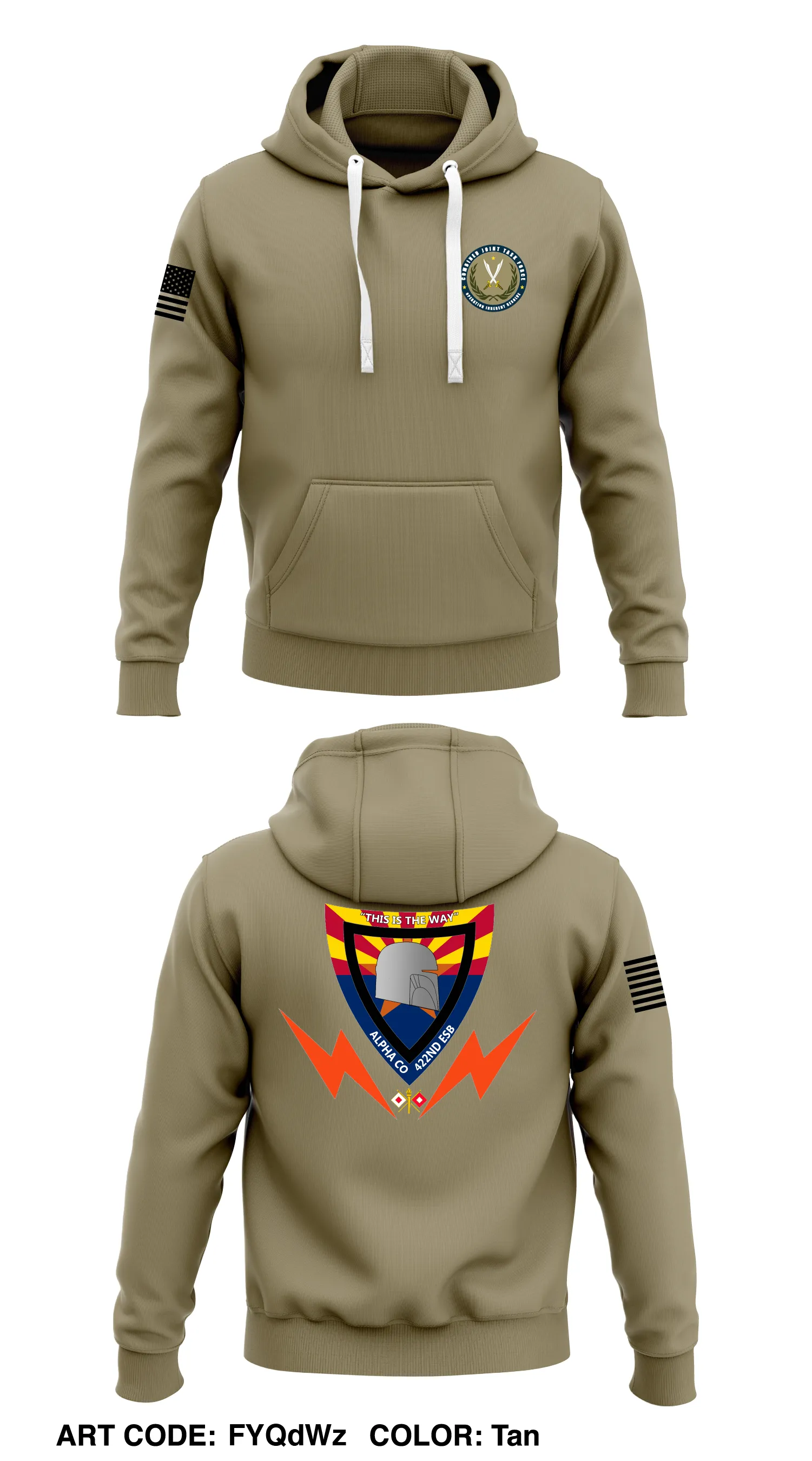 Co A 422 ESB Store 1  Core Men's Hooded Performance Sweatshirt - FYQdWz