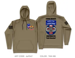 Cobra Medics 725 BSB Core Men's Hooded Performance Sweatshirt - dsPS47