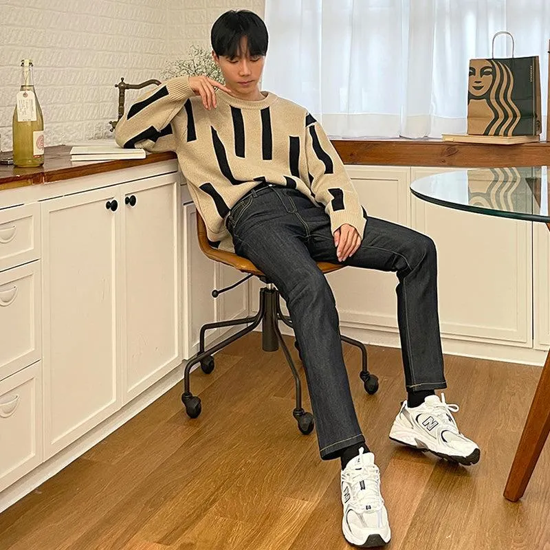 Colorblock Knit Sweater