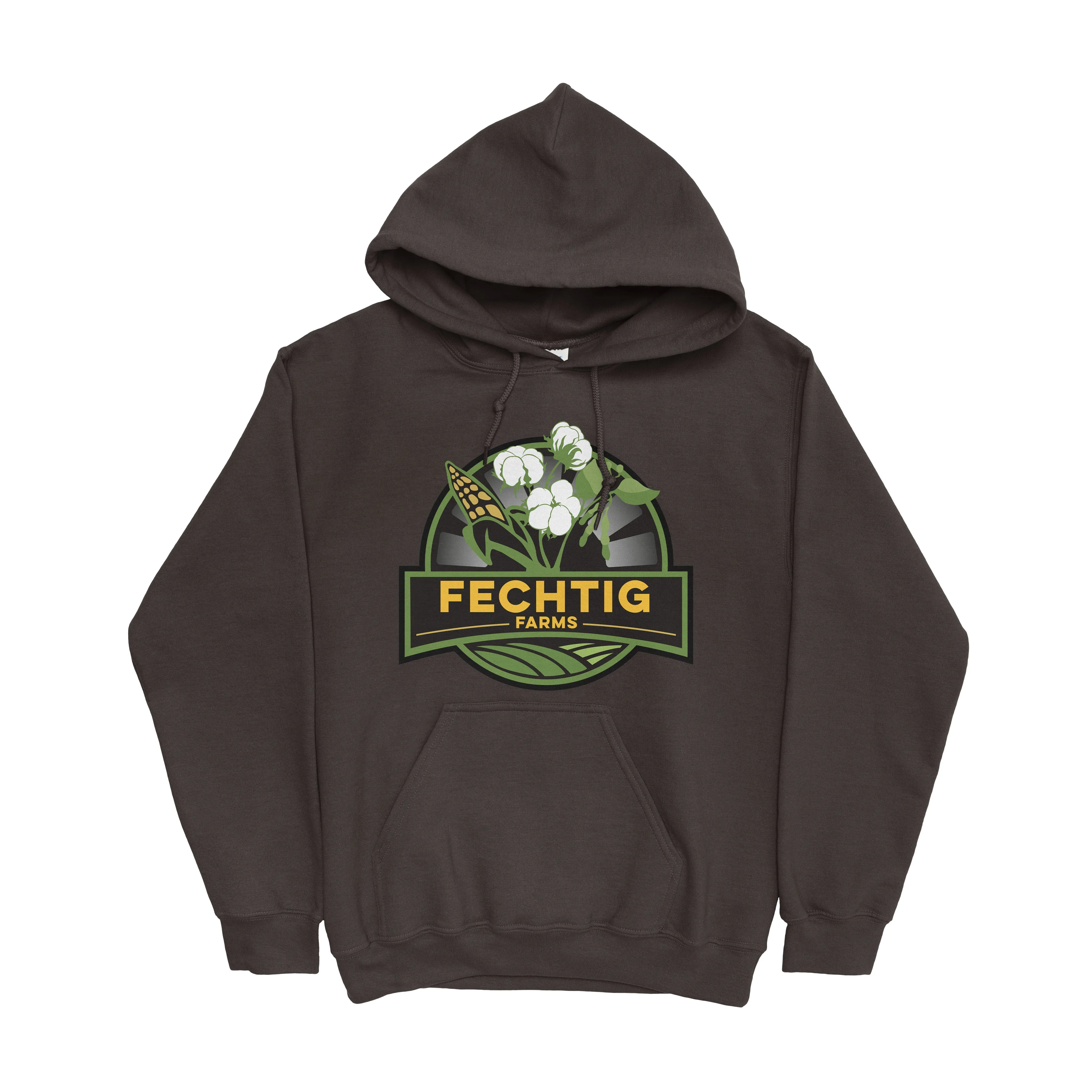 CORN COTTON SOYBEANS FARM CUSTOM HOODIE J1