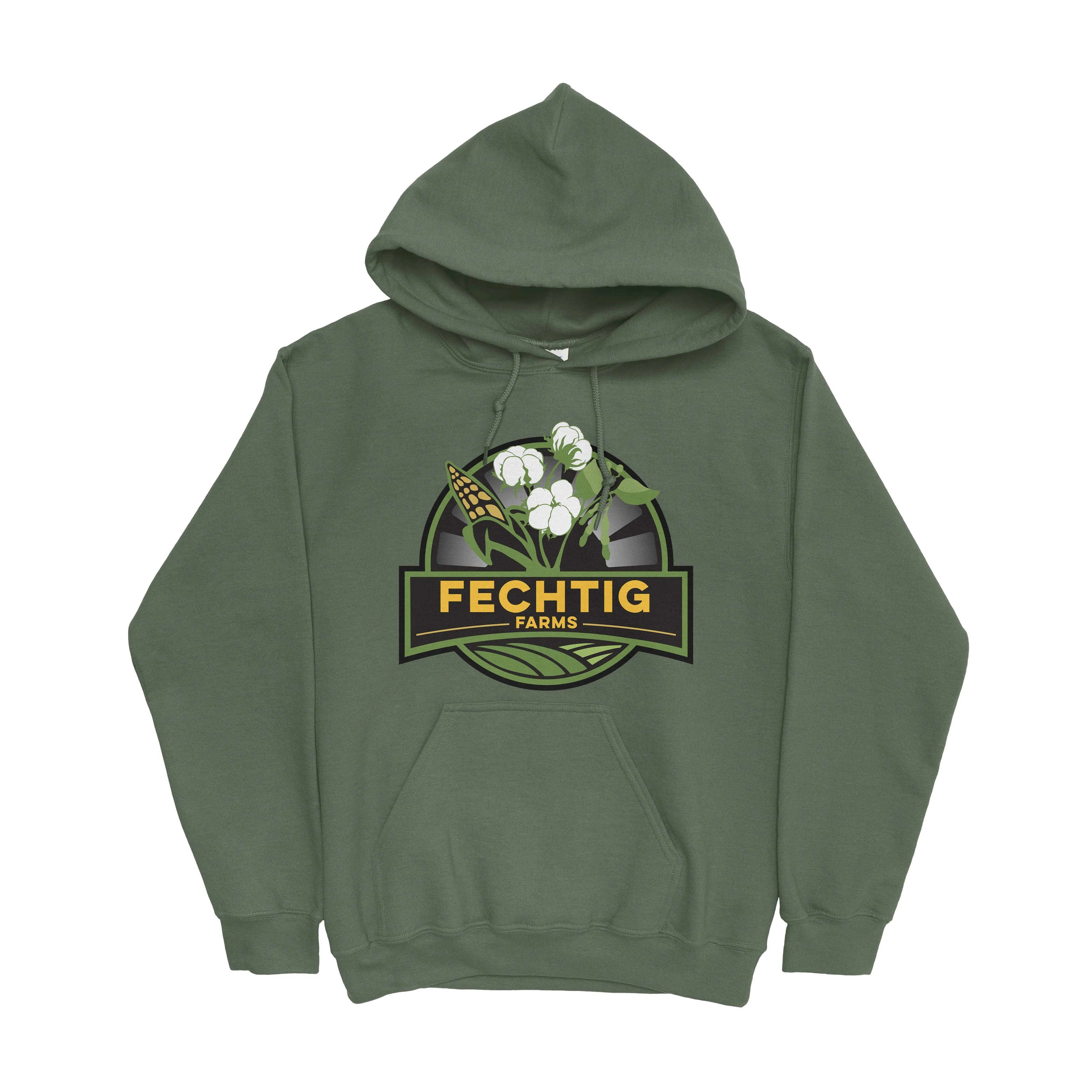 CORN COTTON SOYBEANS FARM CUSTOM HOODIE J1