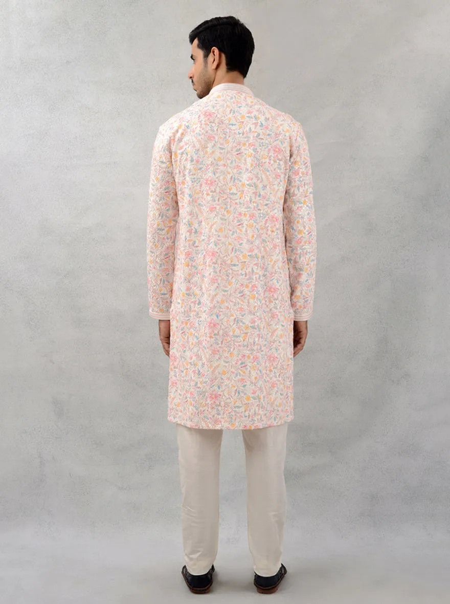Cream Kurta Pajama | Azania