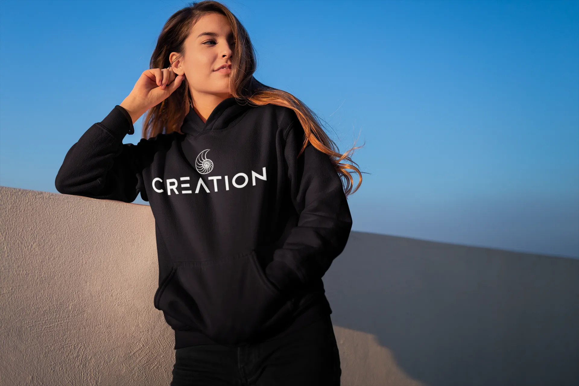 CREATION Hooded Sweatshirt