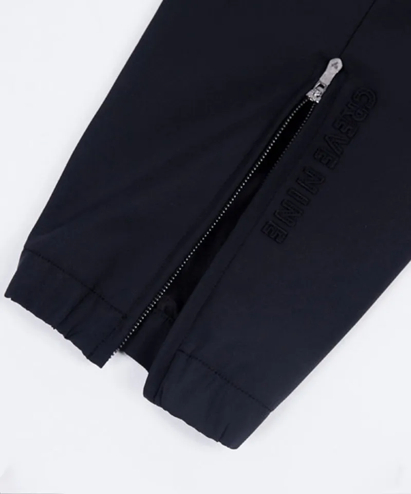 CREVE NINE: Banding Jogger Pants - Black