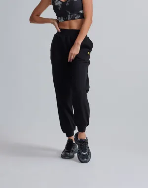 CRONOS WOMEN RELAXING JOGGER PANTS【BLACK】
