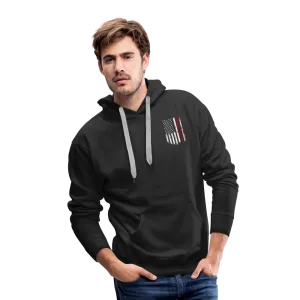 Daddy Firefighter American Flag Men’s Premium Hoodie
