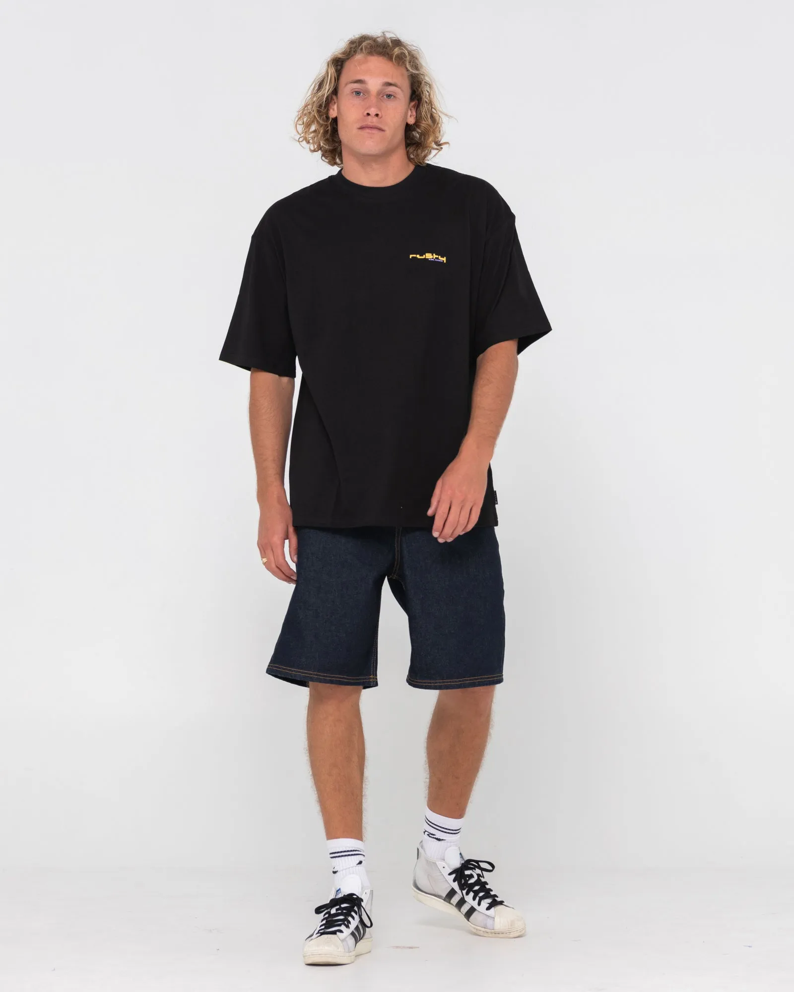 Data Leak Oversized Graphic Tee