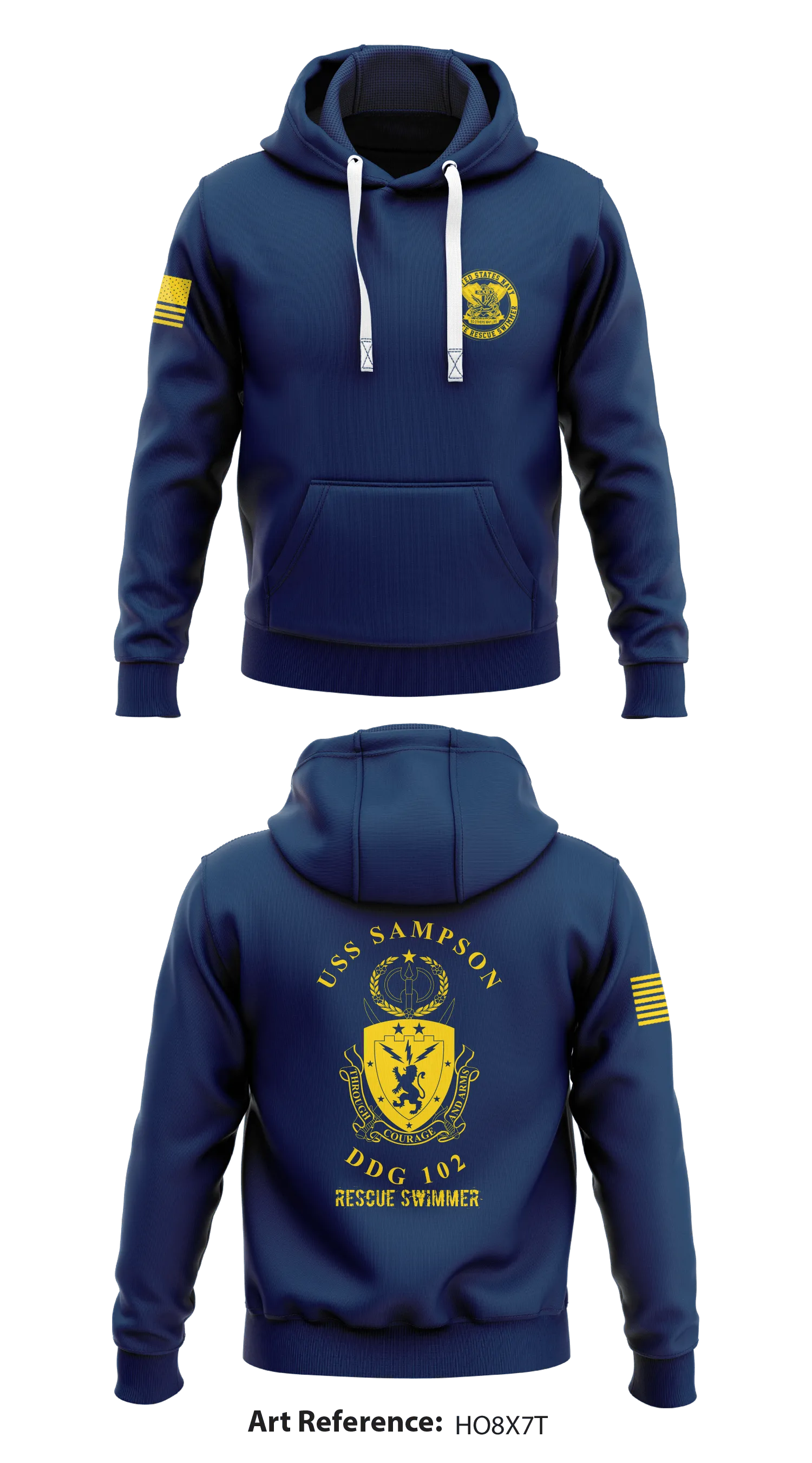 DDG 12 Store 1  Core Men's Hooded Performance Sweatshirt - Ho8x7T