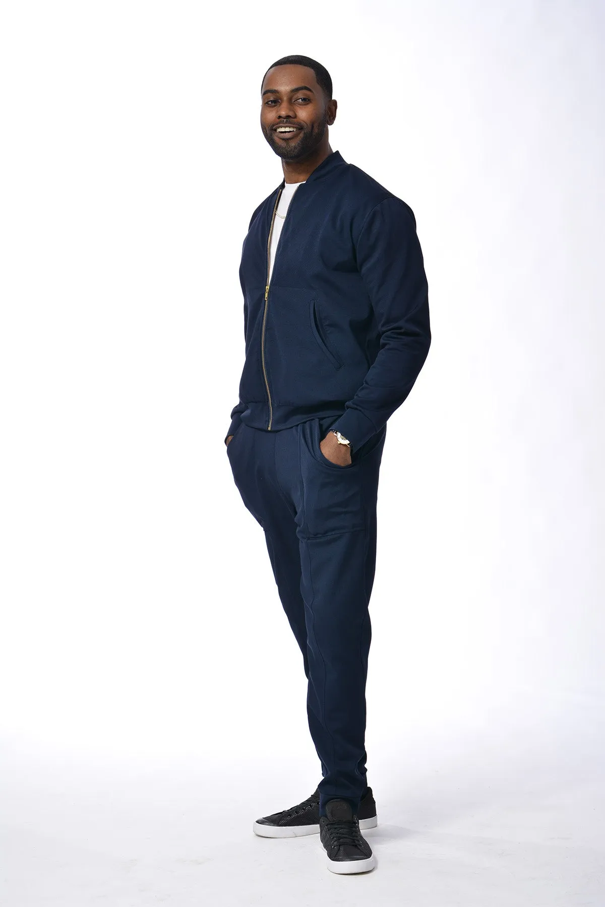 DEAN - Men's Navy Classic Jogger - TN-102