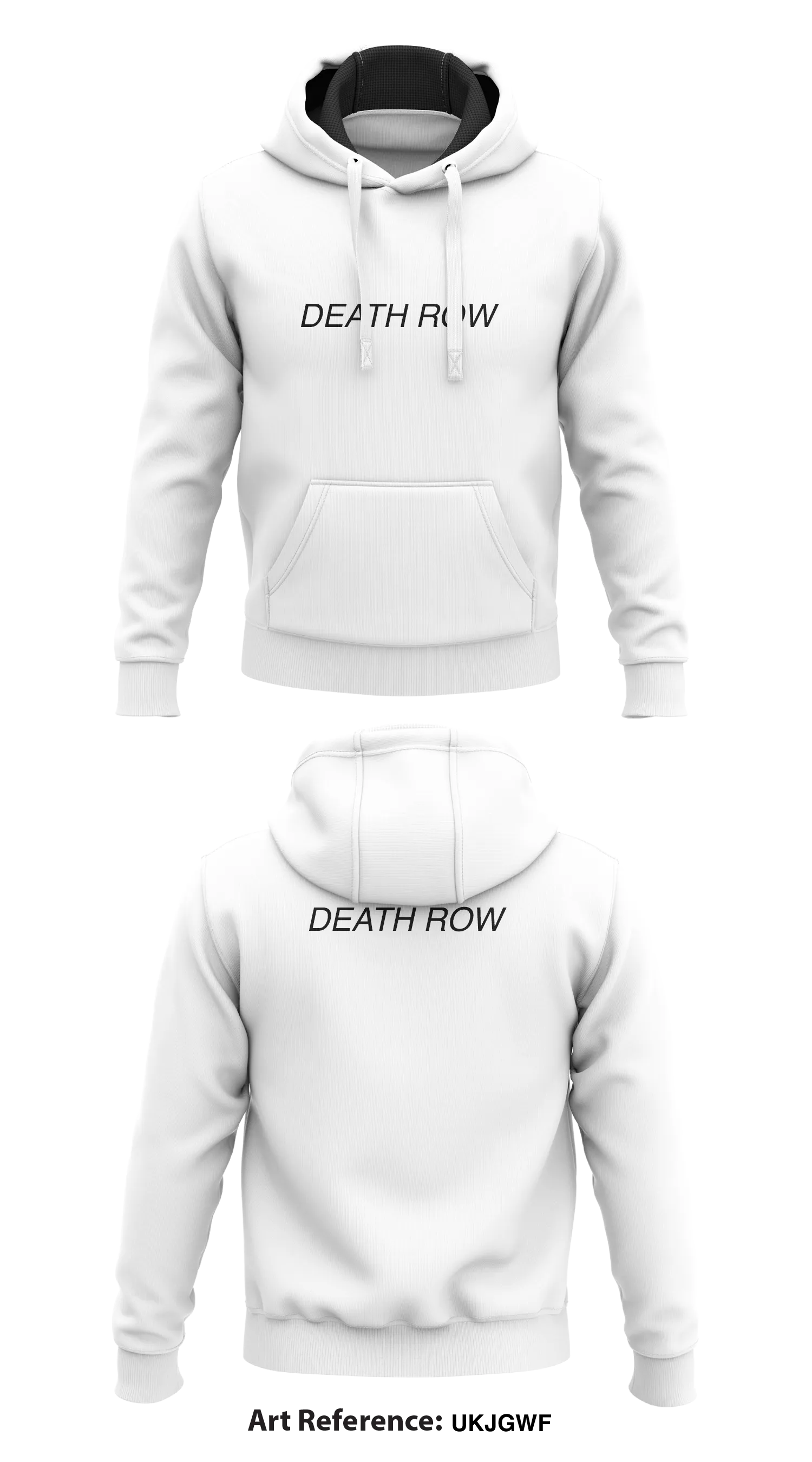 Death row Store 1 Core Men's Hooded Performance Sweatshirt - uKJGwf