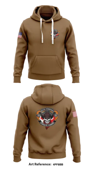 Delta Company 5th Store 1 Core Men's Hooded Performance Sweatshirt - 4PF8BB