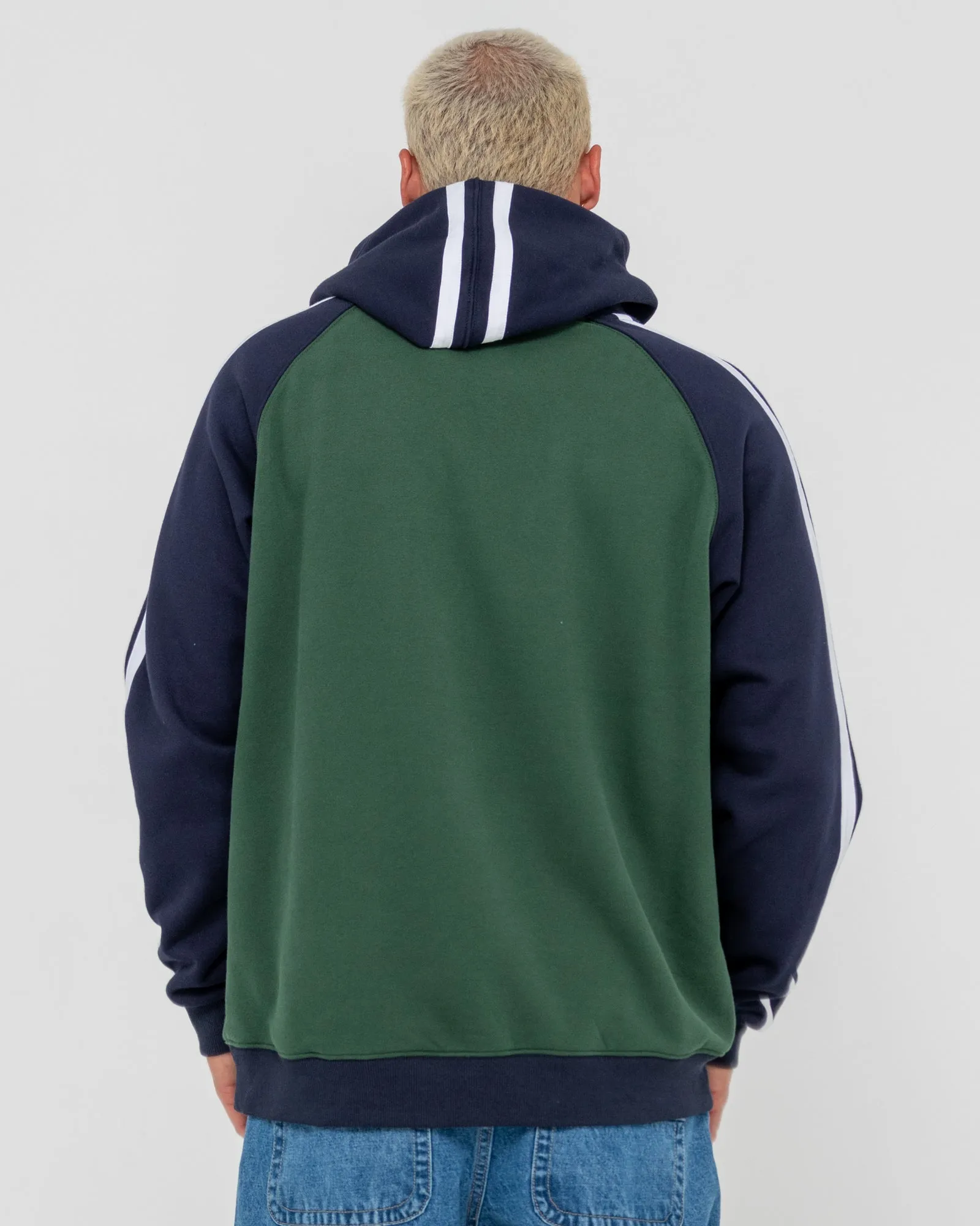 Denny Raglan Fleece Hoodie