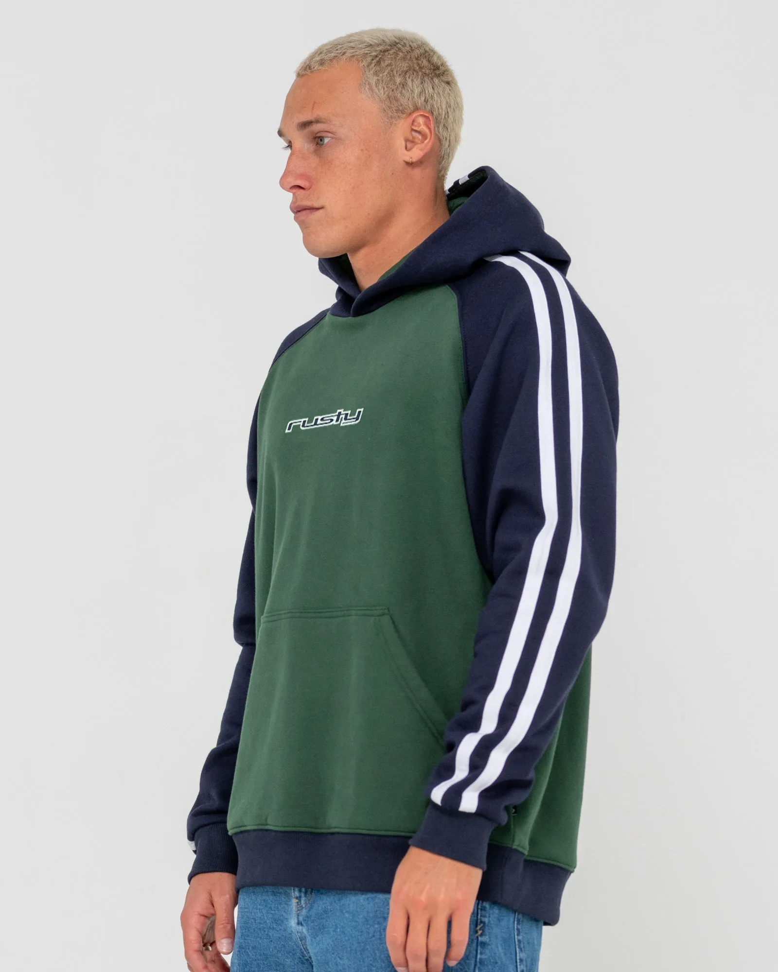 Denny Raglan Fleece Hoodie