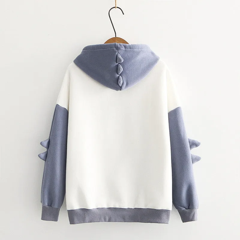 DINOSAUR LOVE PLUS FLEECE HOODIE UB3133