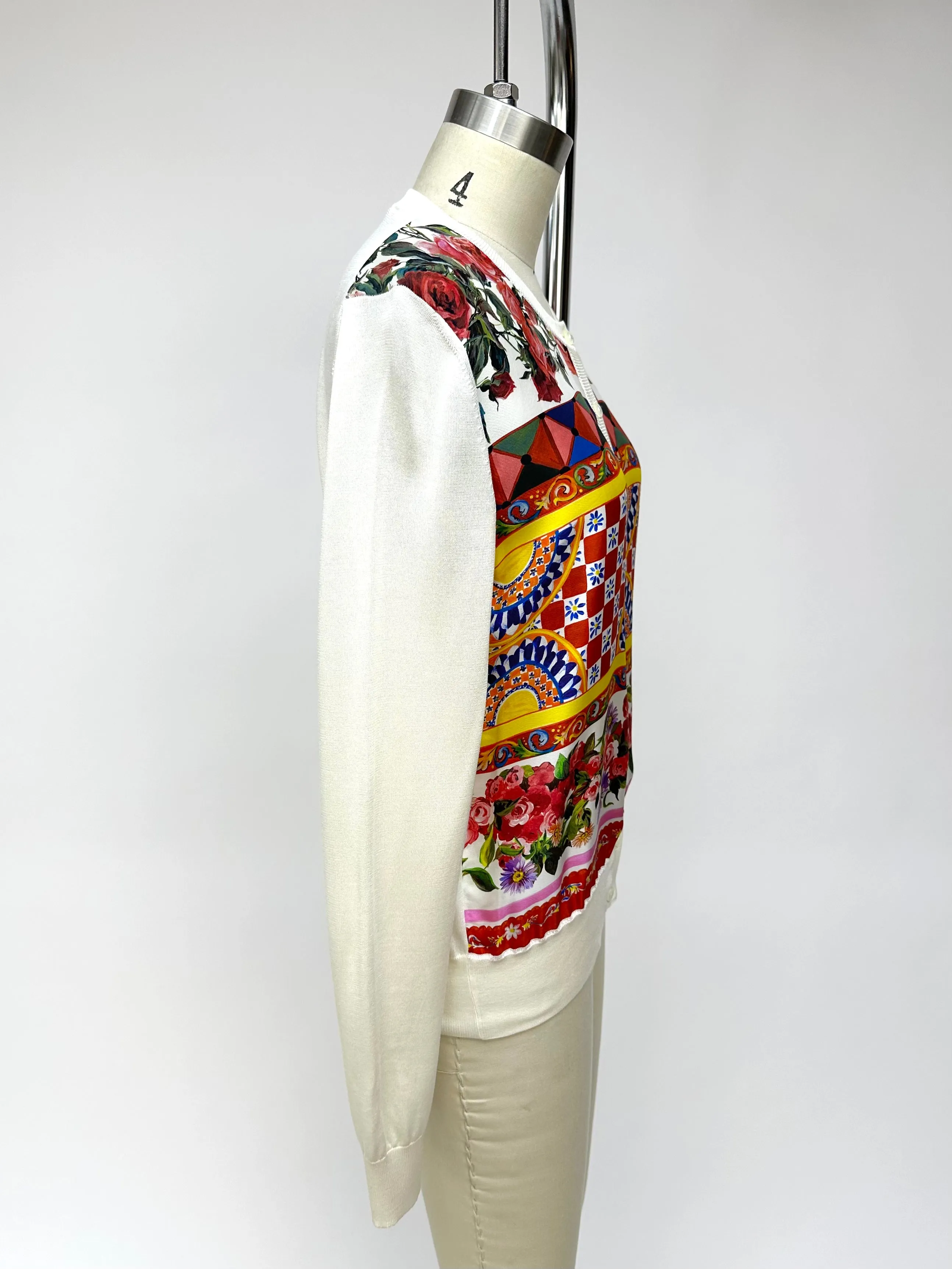 Dolce & Gabbana Mambo Silk Cardigan