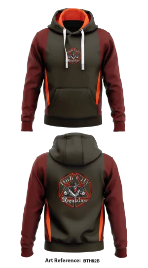Dub City Regulators Store 1  Core Men's Hooded Performance Sweatshirt - btH92b