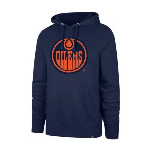 Edmonton Oilers 47 Brand Imprint Headline Pullover Mens Hoodie