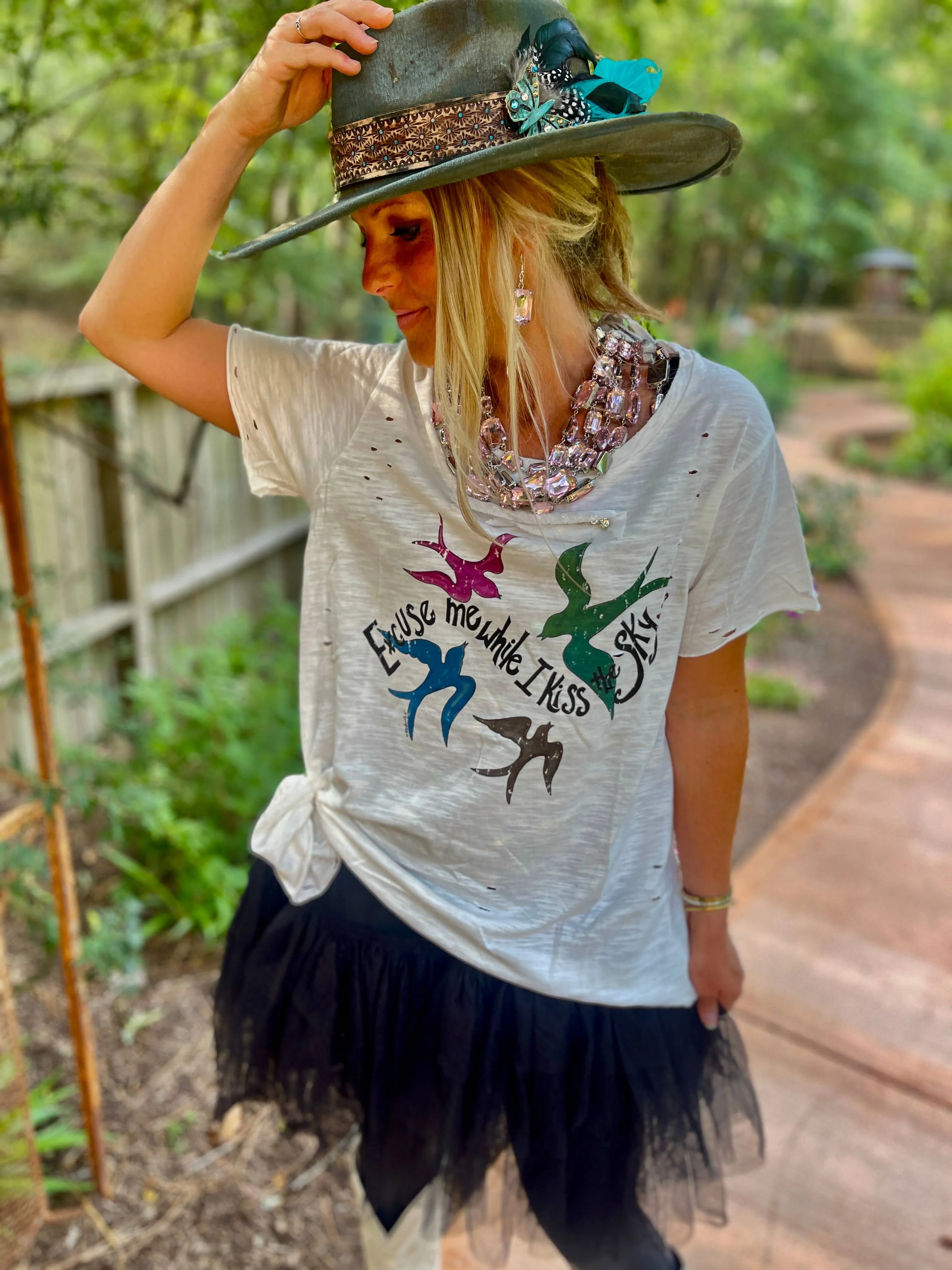 Excuse me While I Kiss the Sky - Jimmy Hendrix Rare Bird shirt