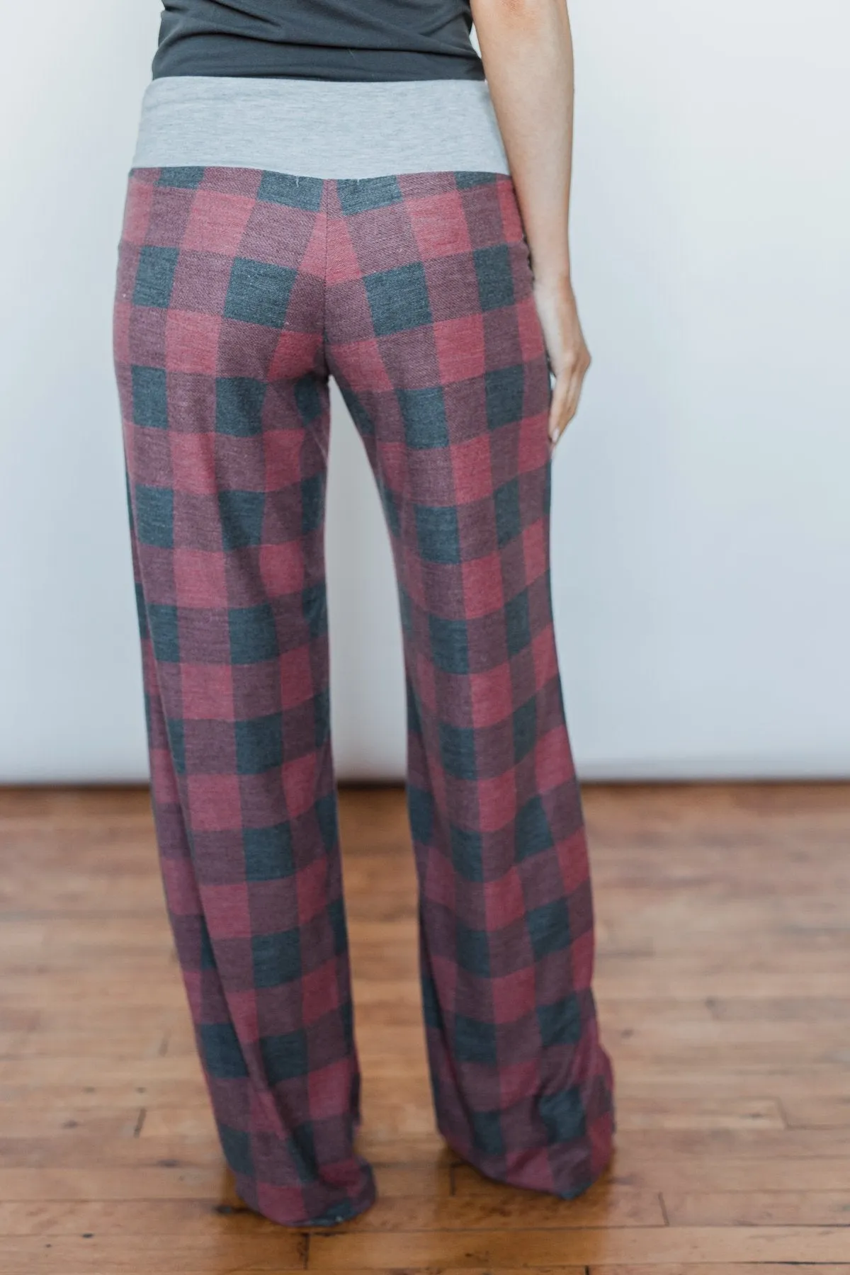Faded Buffalo Plaid Lounge Pants