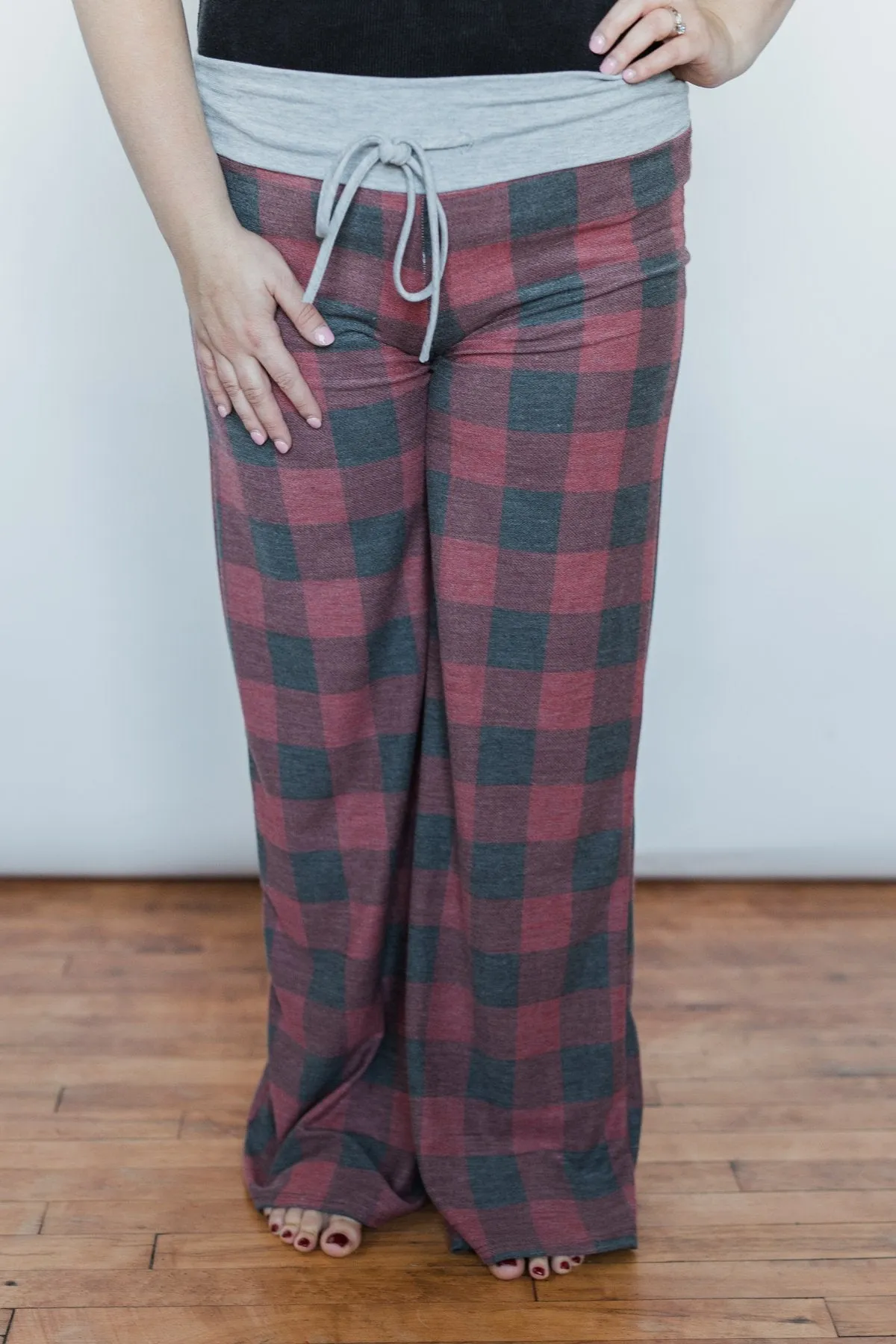 Faded Buffalo Plaid Lounge Pants