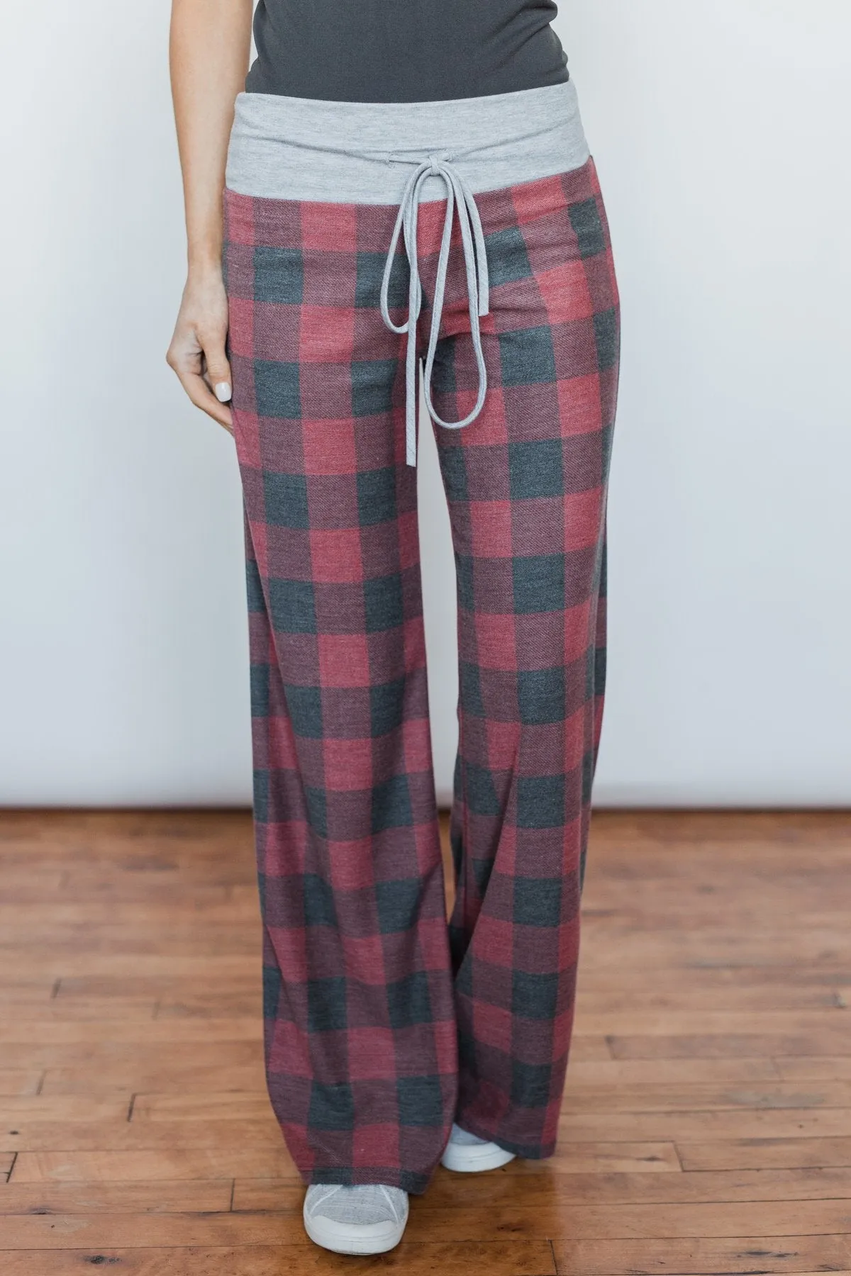 Faded Buffalo Plaid Lounge Pants