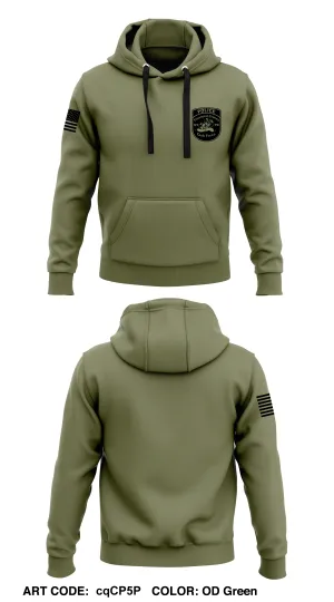 FINANCIAL CRIMES TASK FORCE Core Men's Hooded Performance Sweatshirt