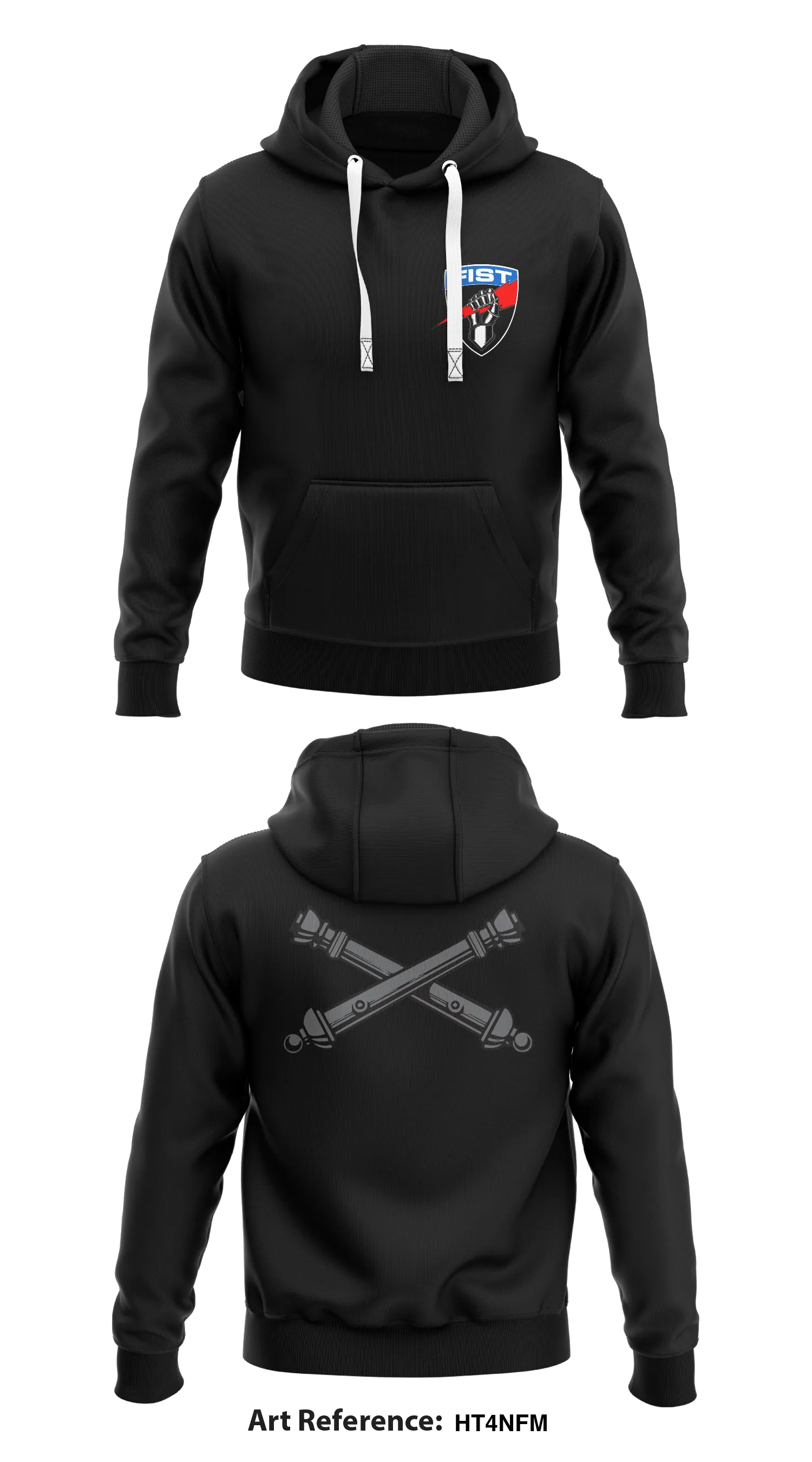 FIST Store 2  Core Men's Hooded Performance Sweatshirt - Ht4nFm