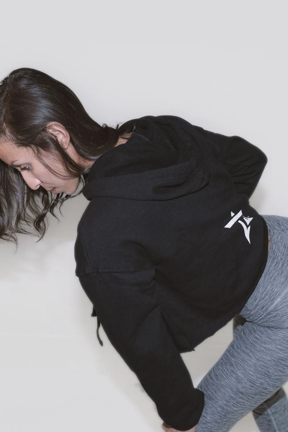 FIT TO BE RORN – BLACK HOODIE