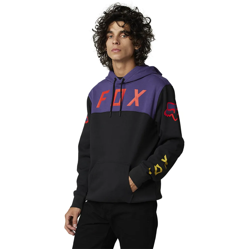 FOX FGMNT PULLOVER FLEECE HOODY [BLACK]