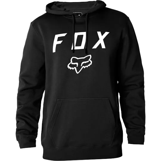 FOX LEGACY MOTH PULLOVER FLEECE [BLACK]