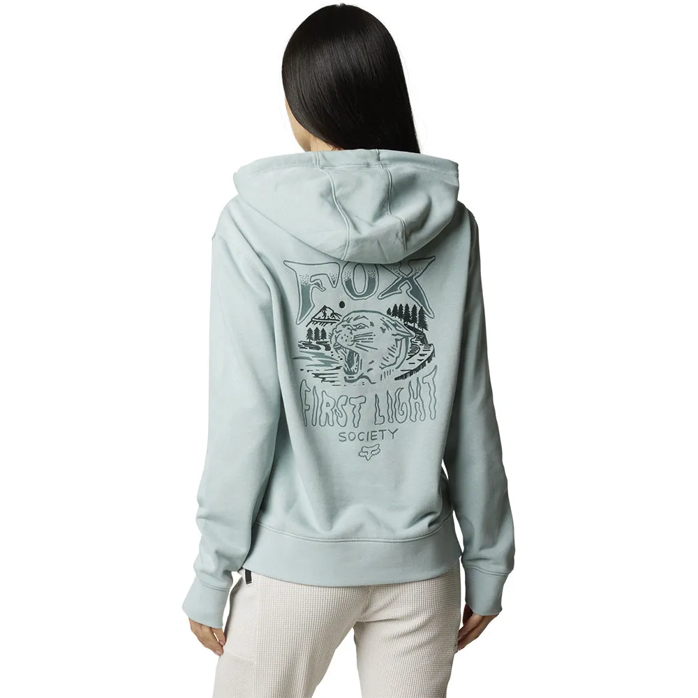 FOX WOMENS TORRERO PULLOVER FLEECE HOODY [GUNMETAL]